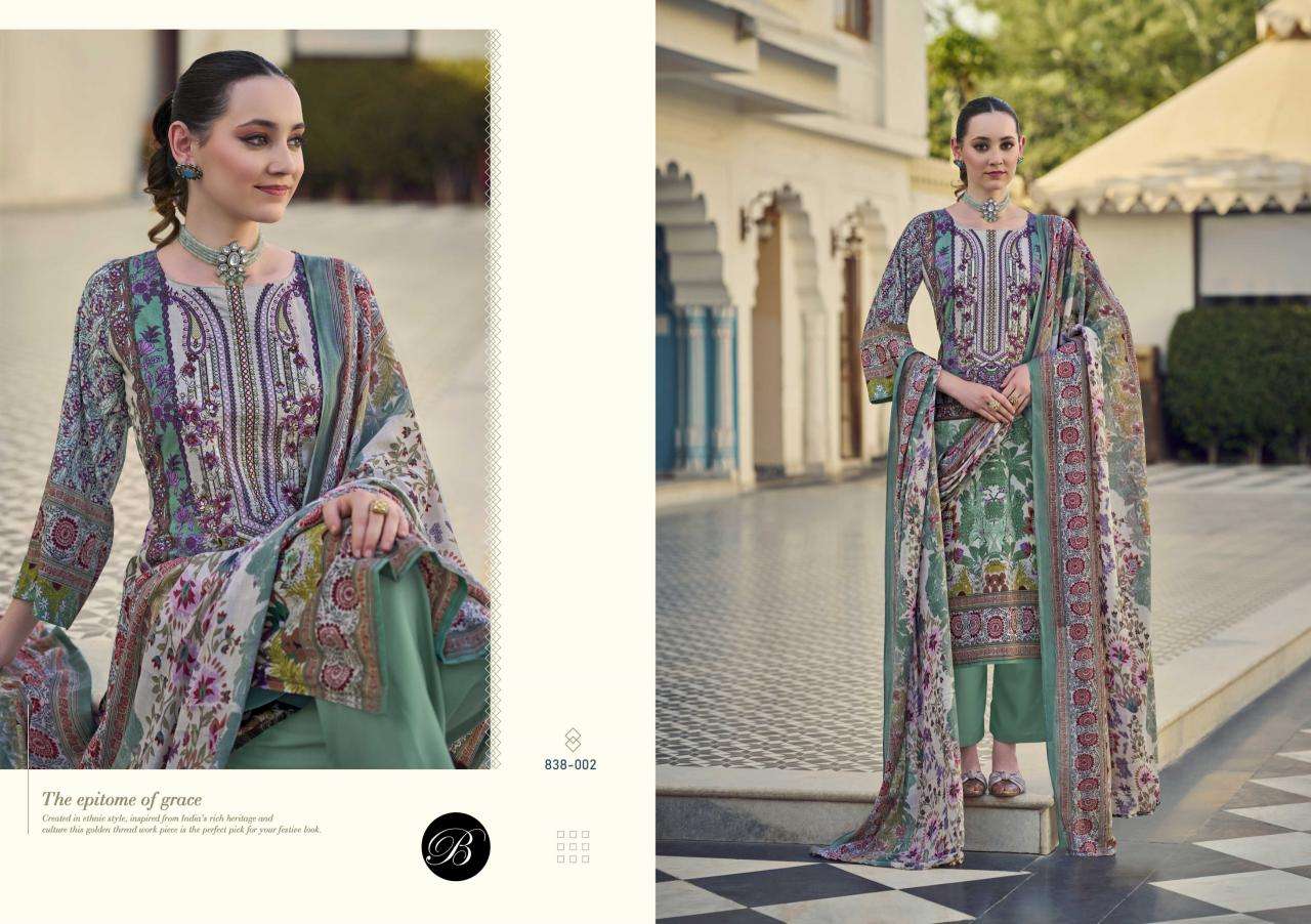 Belliza designer studio naira vol 104 Designer dress materials wholesale