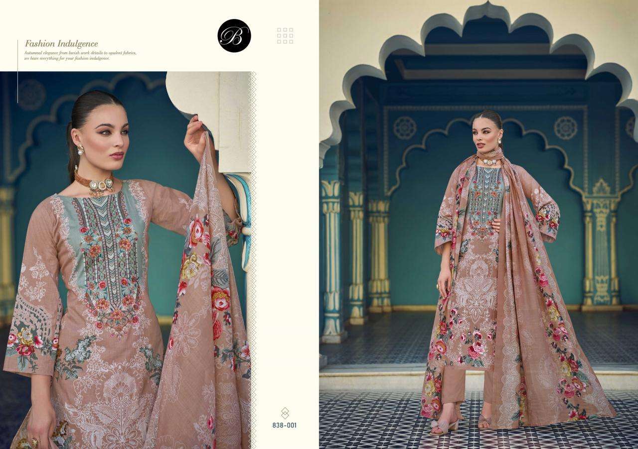 Belliza designer studio naira vol 104 Designer dress materials wholesale