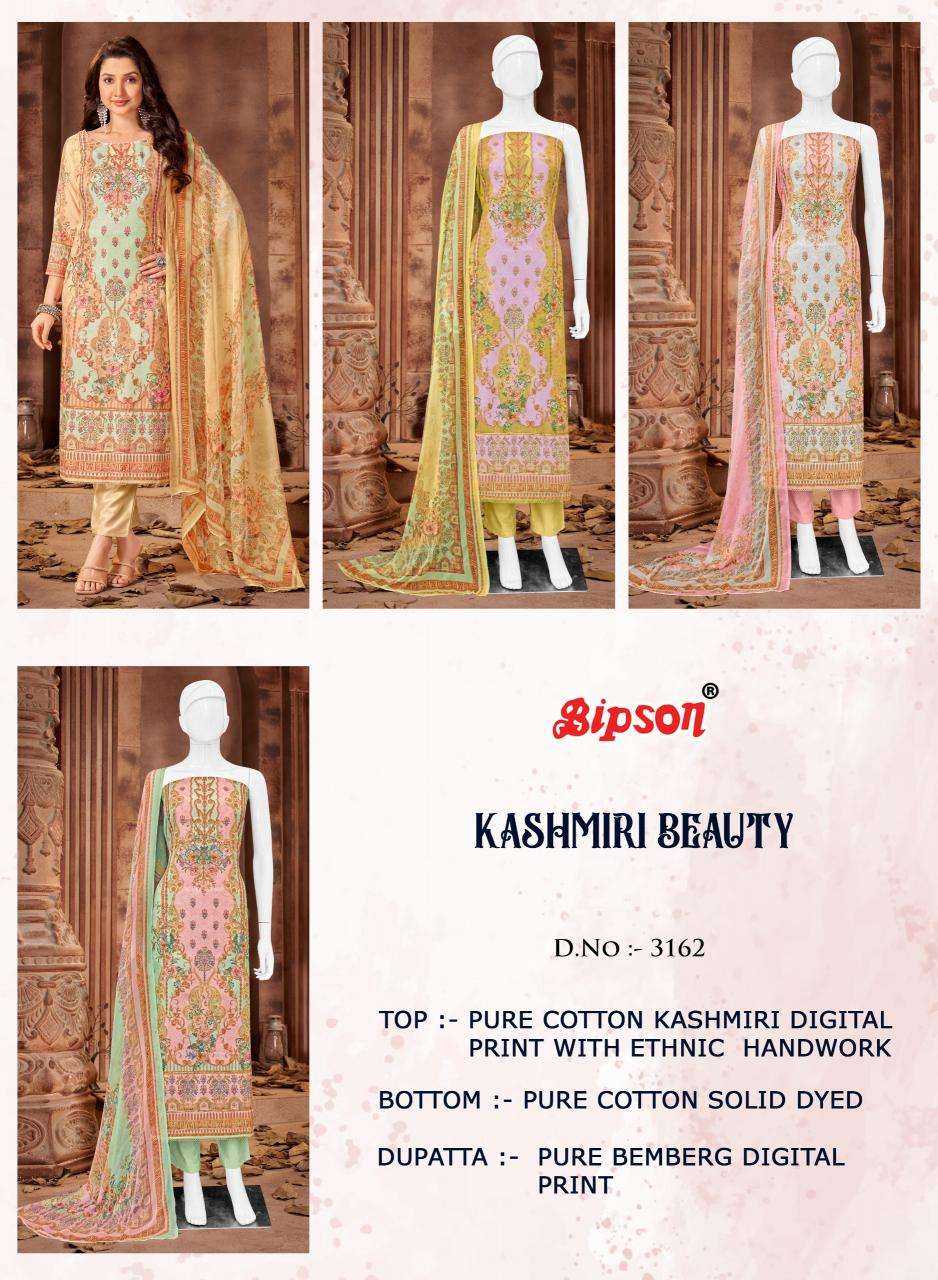 Bipson prints kashmiri Cotton dress materials