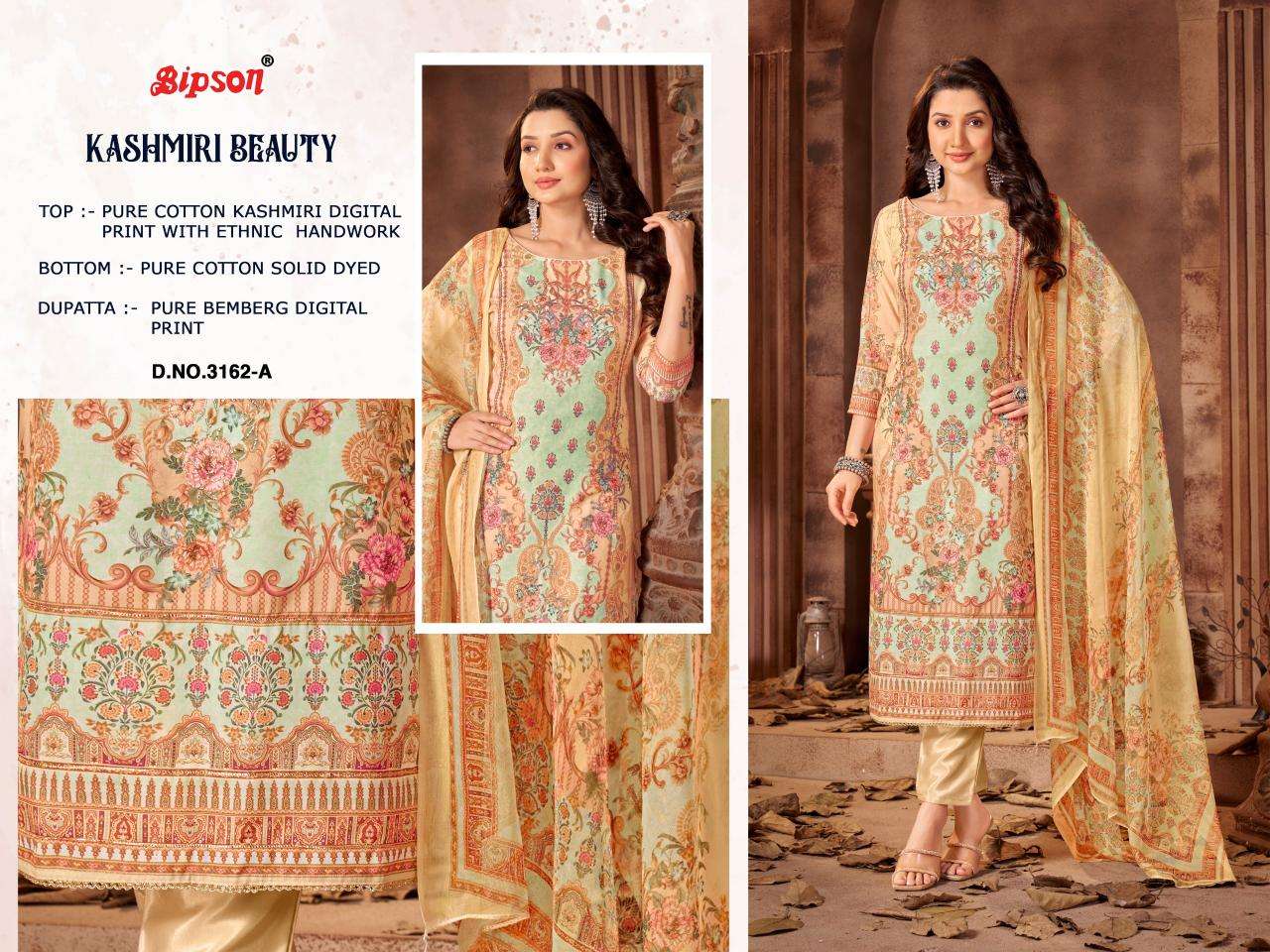 Bipson prints kashmiri Cotton dress materials