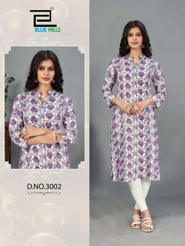 Blue hills maher vol 3 designer kurtis manufacturers in surat