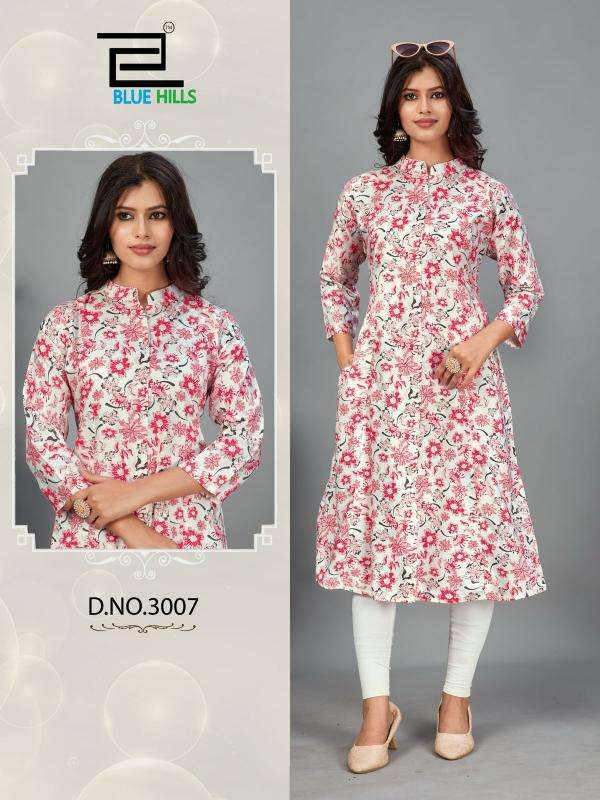 Blue hills maher vol 3 designer kurtis manufacturers in surat