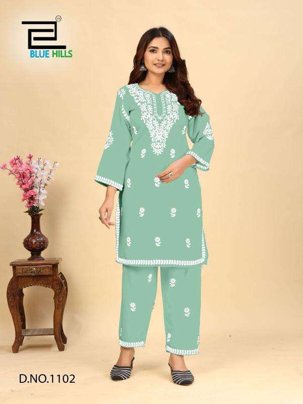 Blue Hills Wonders Vol 3 Printed Kurtis in Kolkata