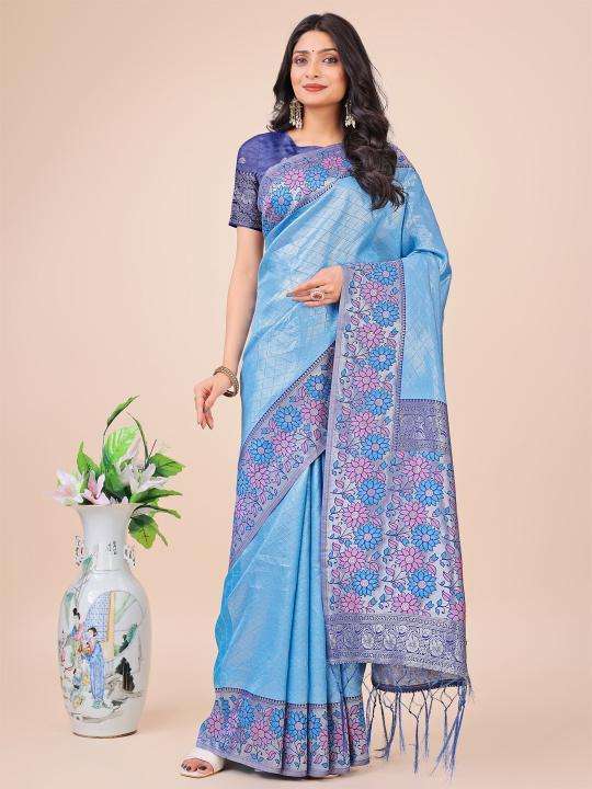 Dazira Plazzo Silk Saree wholesale price in India