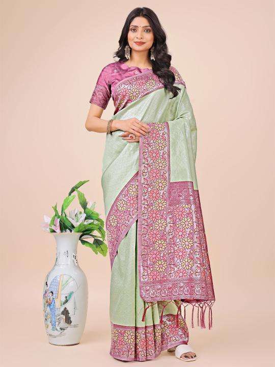 Dazira Plazzo Silk Saree wholesale price in India