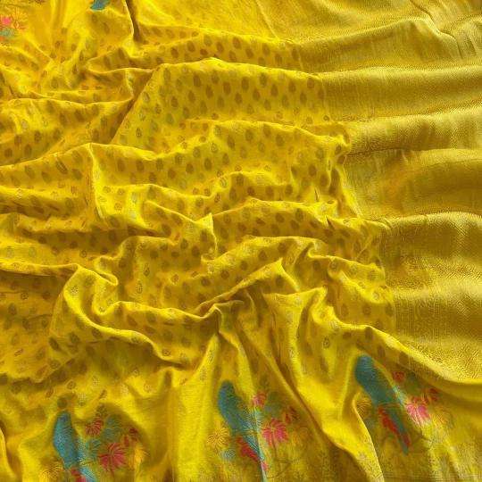 Dazira Pure Crepe Khadi Silk Vol 10 Saree suppliers in Mumbai