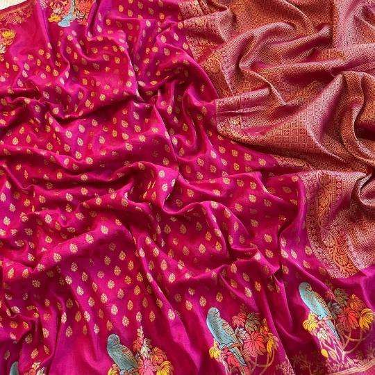 Dazira Pure Crepe Khadi Silk Vol 10 Saree suppliers in Mumbai