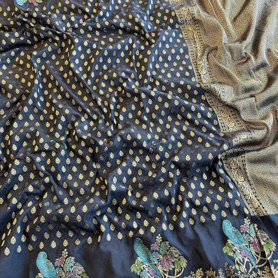 Dazira Pure Crepe Khadi Silk Vol 10 Saree suppliers in Mumbai
