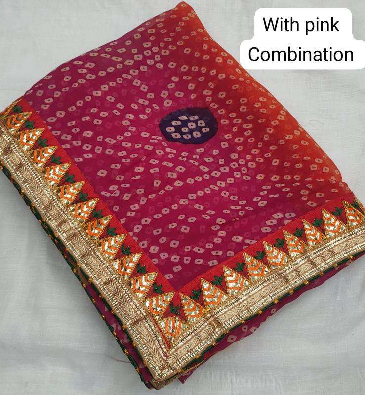 Dazira Pure Georgette Wholesale sarees in Mumbai