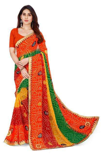 Dazira Pure Georgette Wholesale sarees in Mumbai