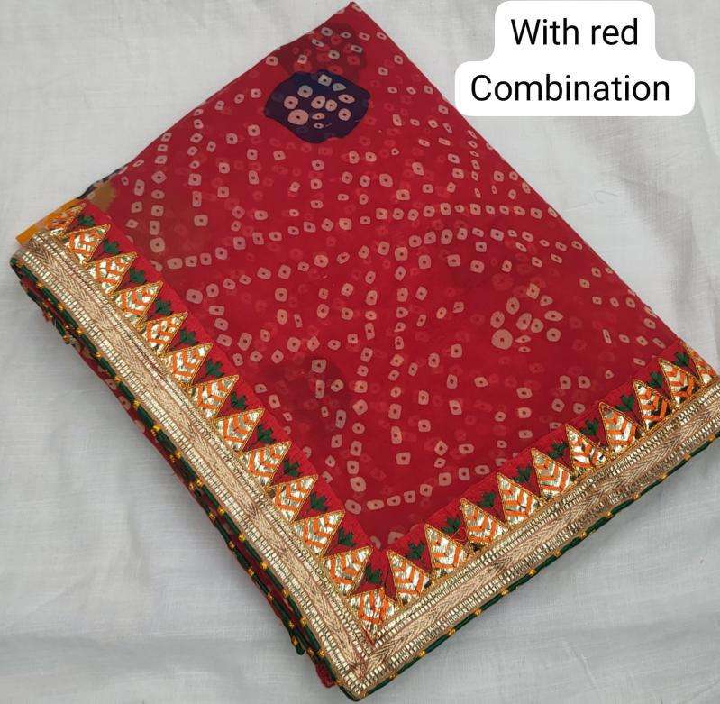Dazira Pure Georgette Wholesale sarees in Mumbai