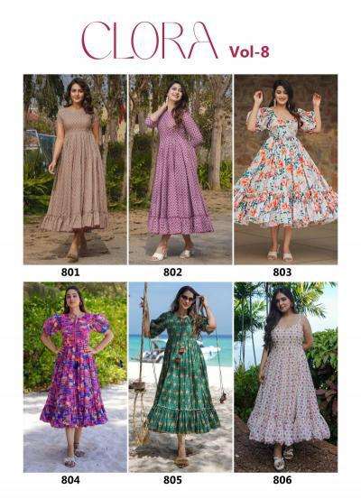 Felocity Clora Vol 7 Indian Kurti online