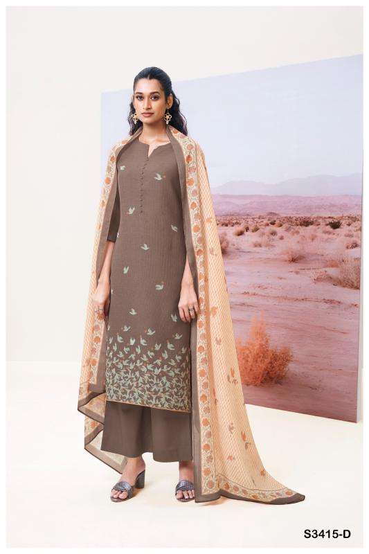 Ganga abeeha 3415 Wholesale Pakistani suits exporters in Surat