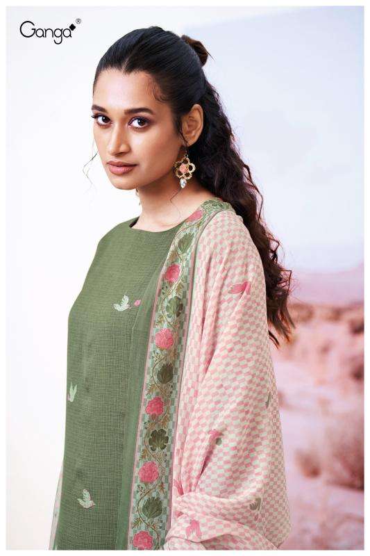 Ganga abeeha 3415 Wholesale Pakistani suits exporters in Surat