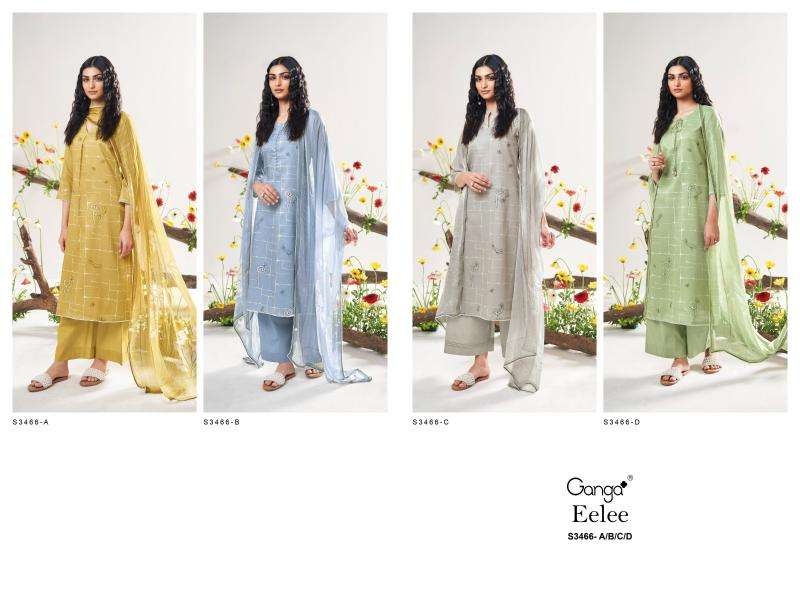 Ganga eelee3466 Bulk purchase of Pakistani suits in Surat