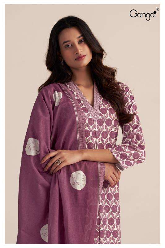 Ganga esme 3534 Surat wholesale dealers in Pakistani suits