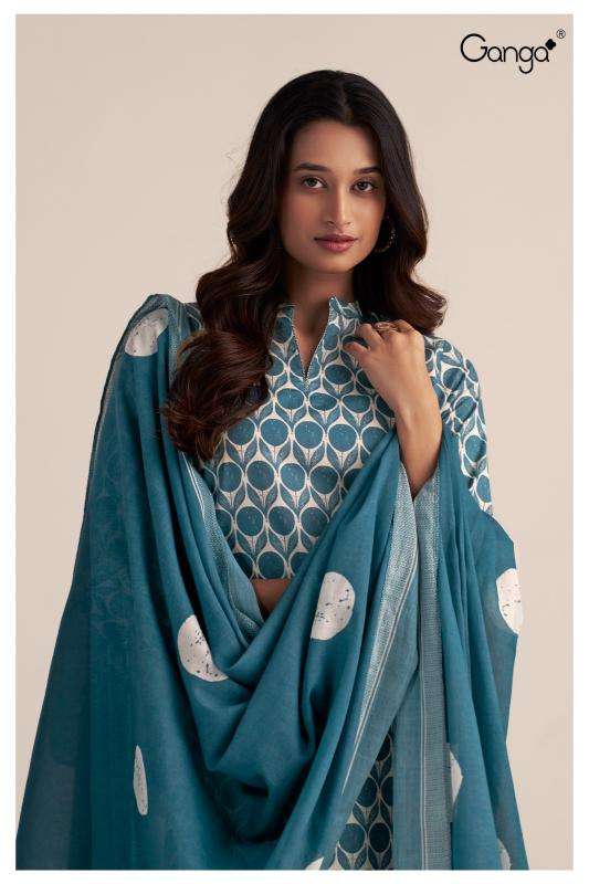 Ganga esme 3534 Surat wholesale dealers in Pakistani suits