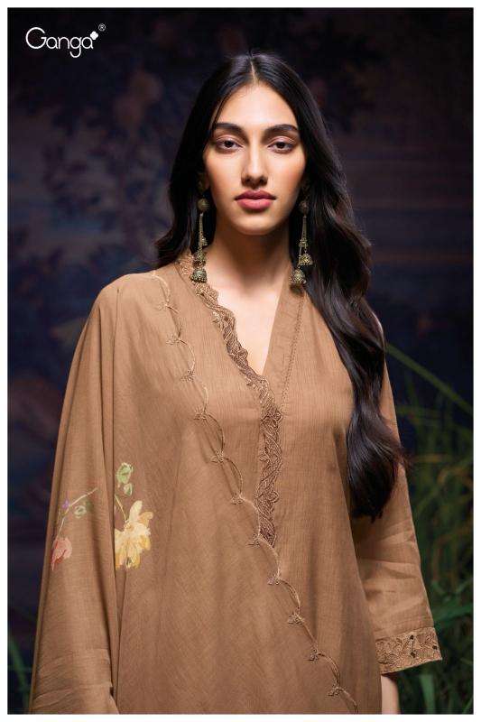 Ganga fevie 3314 Wholesale dress material market in Mumbai