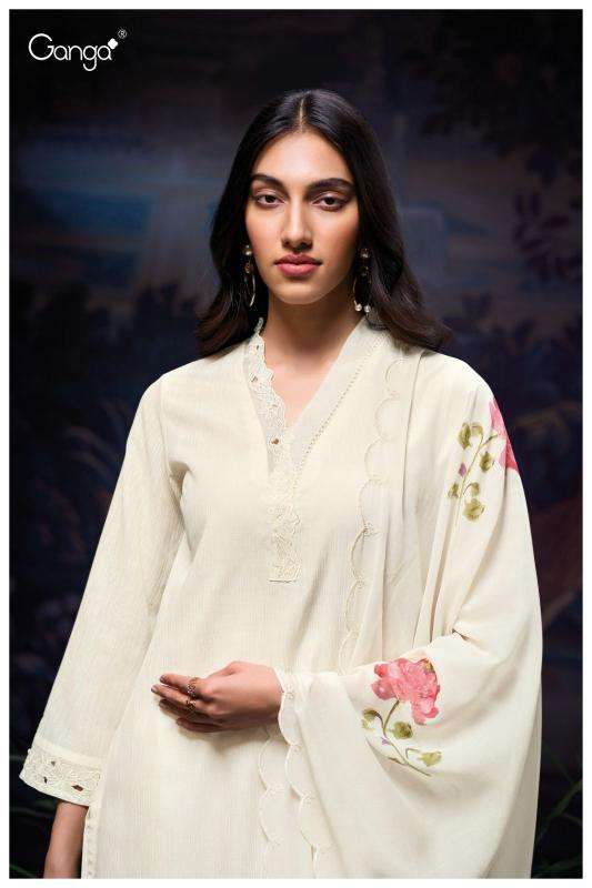 Ganga fevie 3314 Wholesale dress material market in Mumbai