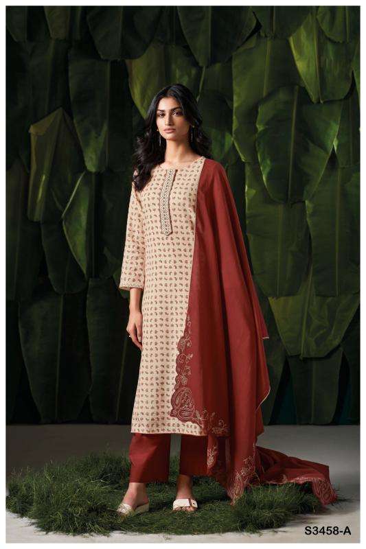 Ganga frieda 3458 Bulk buy Pakistani suits in Surat
