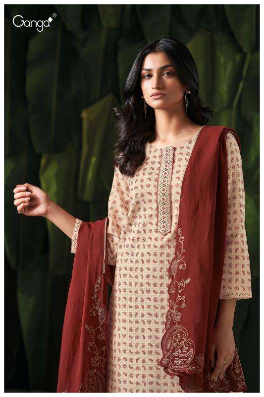 Ganga frieda 3458 Bulk buy Pakistani suits in Surat