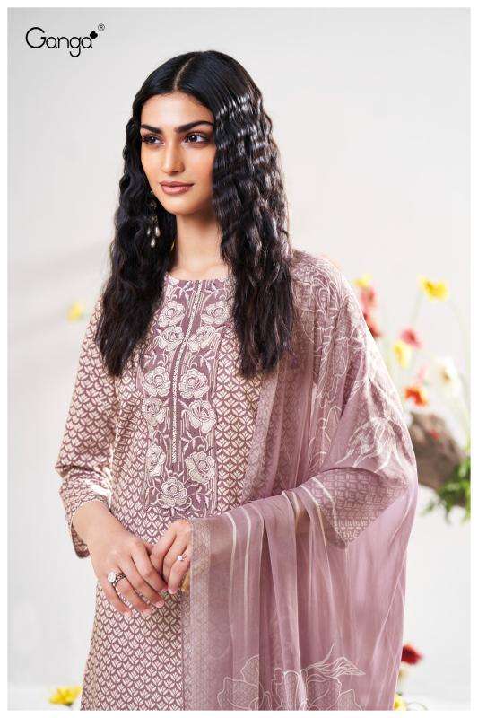 Ganga gurnoor 3473 Latest Pakistani suits at wholesale price