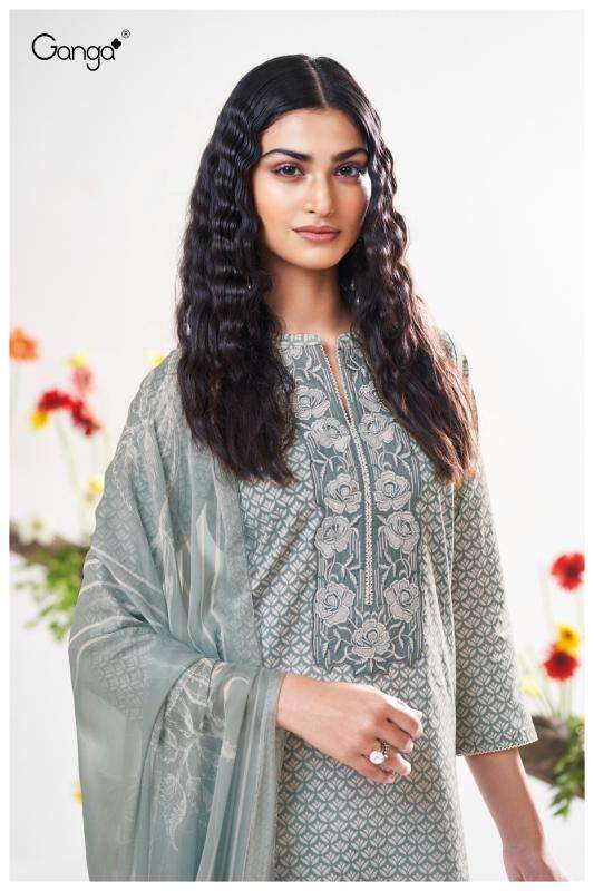 Ganga gurnoor 3473 Latest Pakistani suits at wholesale price