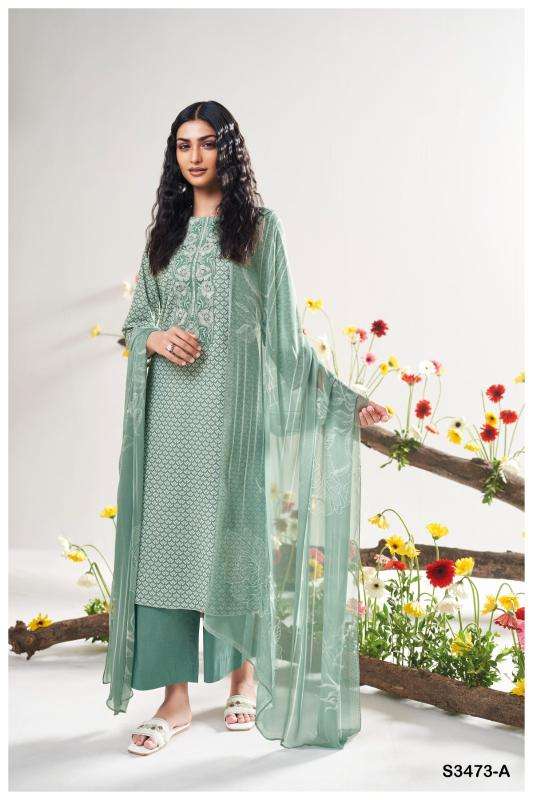 Ganga gurnoor 3473 Latest Pakistani suits at wholesale price