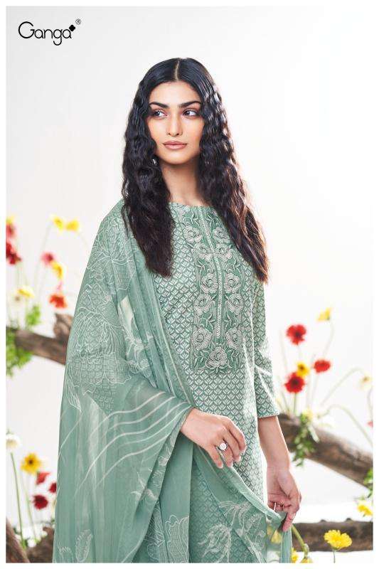 Ganga gurnoor 3473 Latest Pakistani suits at wholesale price