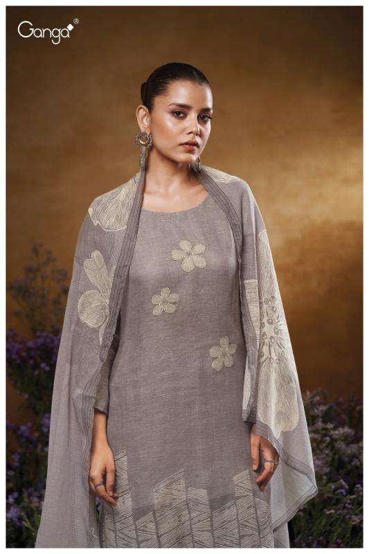 Ganga kaiya 3552 Discounted Pakistani suits for retailers in Surat