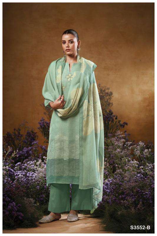 Ganga kaiya 3552 Discounted Pakistani suits for retailers in Surat