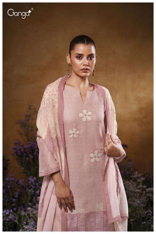 Ganga kaiya 3552 Discounted Pakistani suits for retailers in Surat