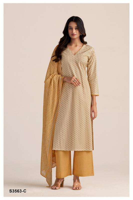 Ganga laurel 3563 Pakistani designer suits wholesale