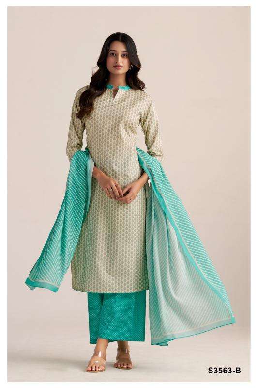 Ganga laurel 3563 Pakistani designer suits wholesale