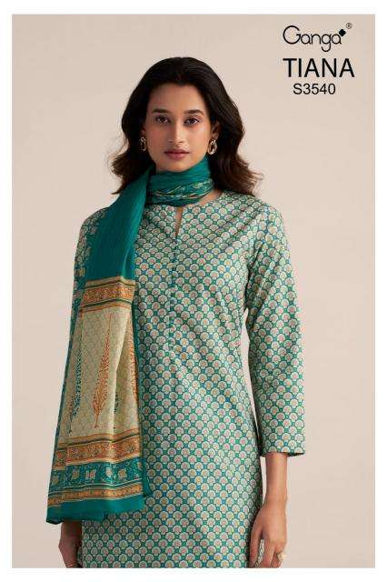 Ganga tiana 354 Wholesale supplier of Pakistani suits in Surat