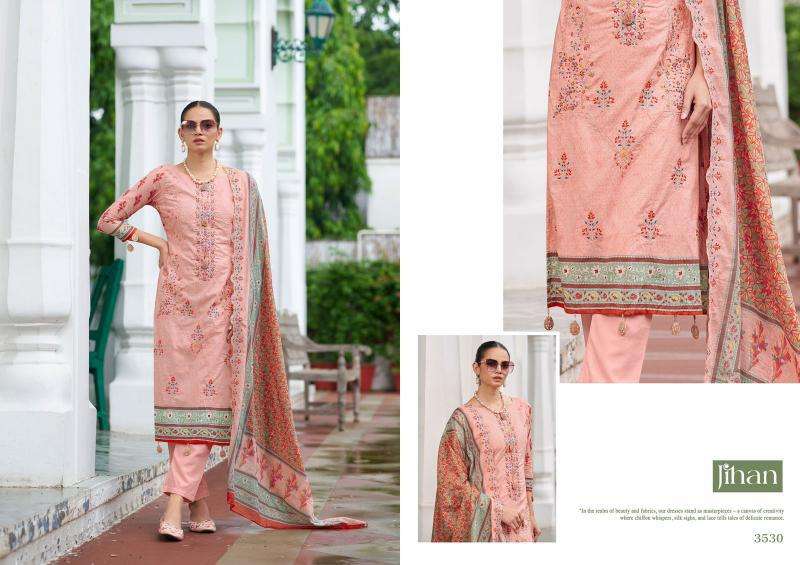 Jihan Bin Saeed Lawn Collection Vol 15 Printed salwar kameez wholesale