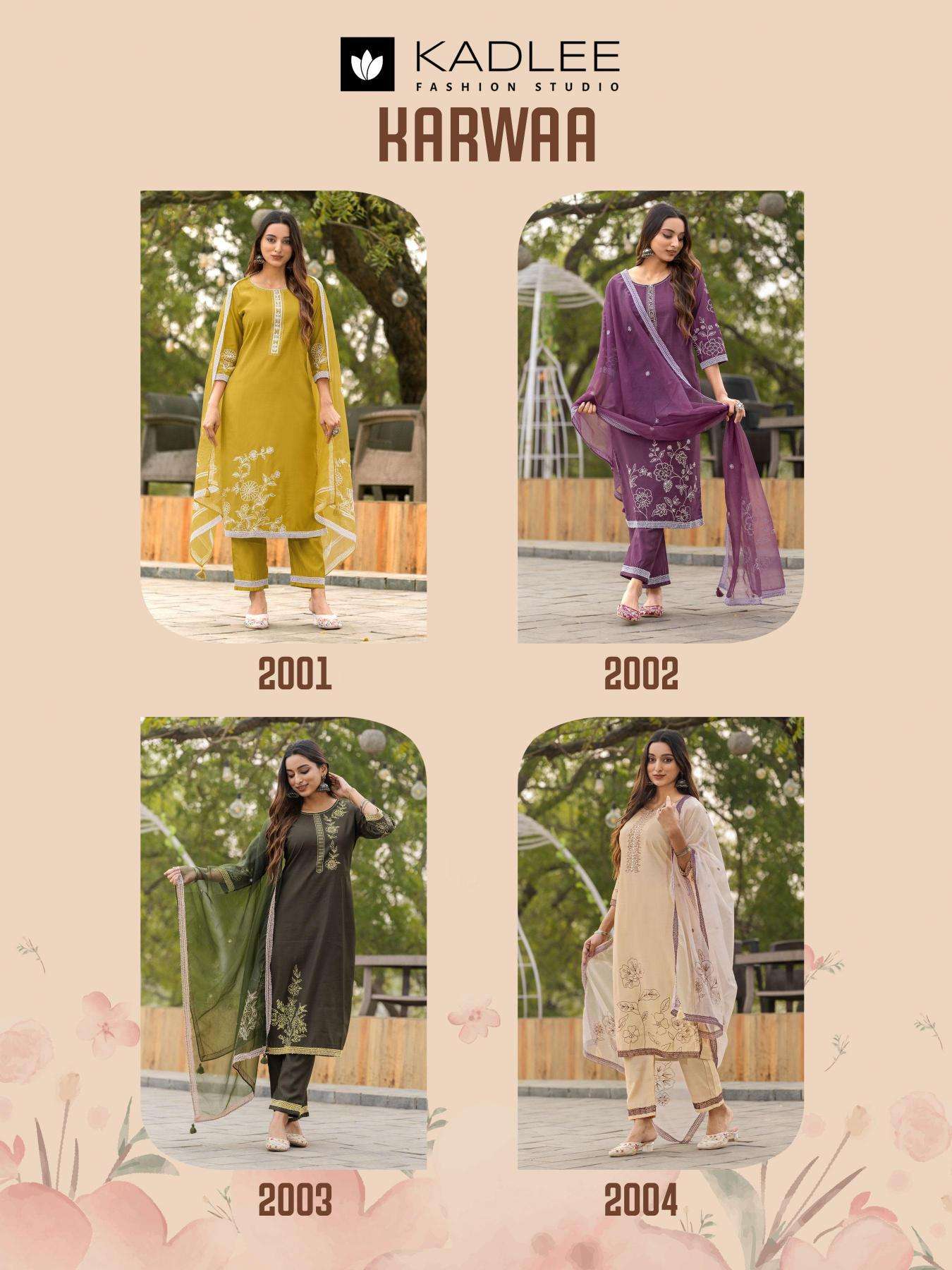 Kadlee Karwaa Kurti manufacturers in Surat