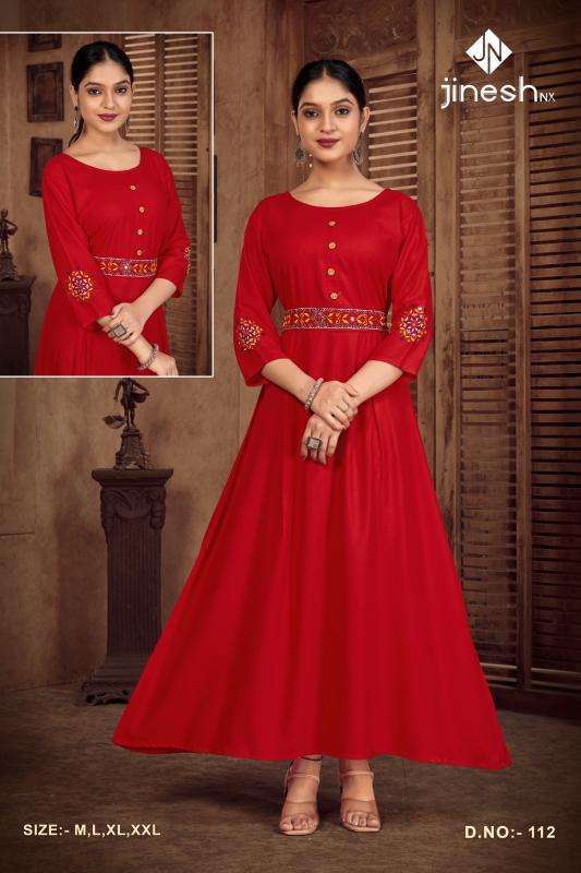 Kapda Thread Rayon fabric with belt ladies kurti manufacturer in surat surat gujarat