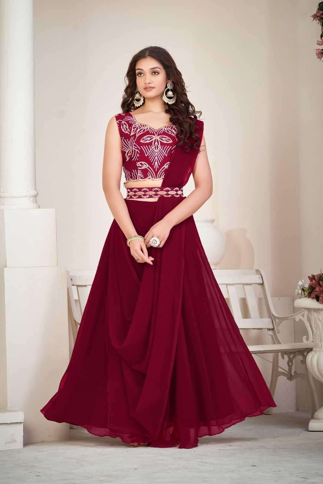 Kapda Thread Sana lehenga choli suppliers in Delhi