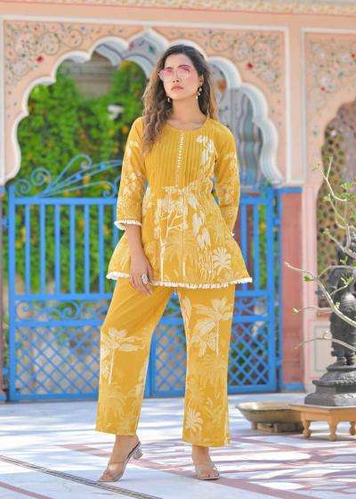 Kapda Thread Tanyaa P 156 modest co ord set Designer Kurtis in Hyderabad