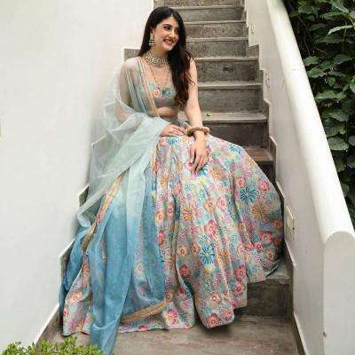Kapdathread Jf 2103 lehenga choli exporters in India