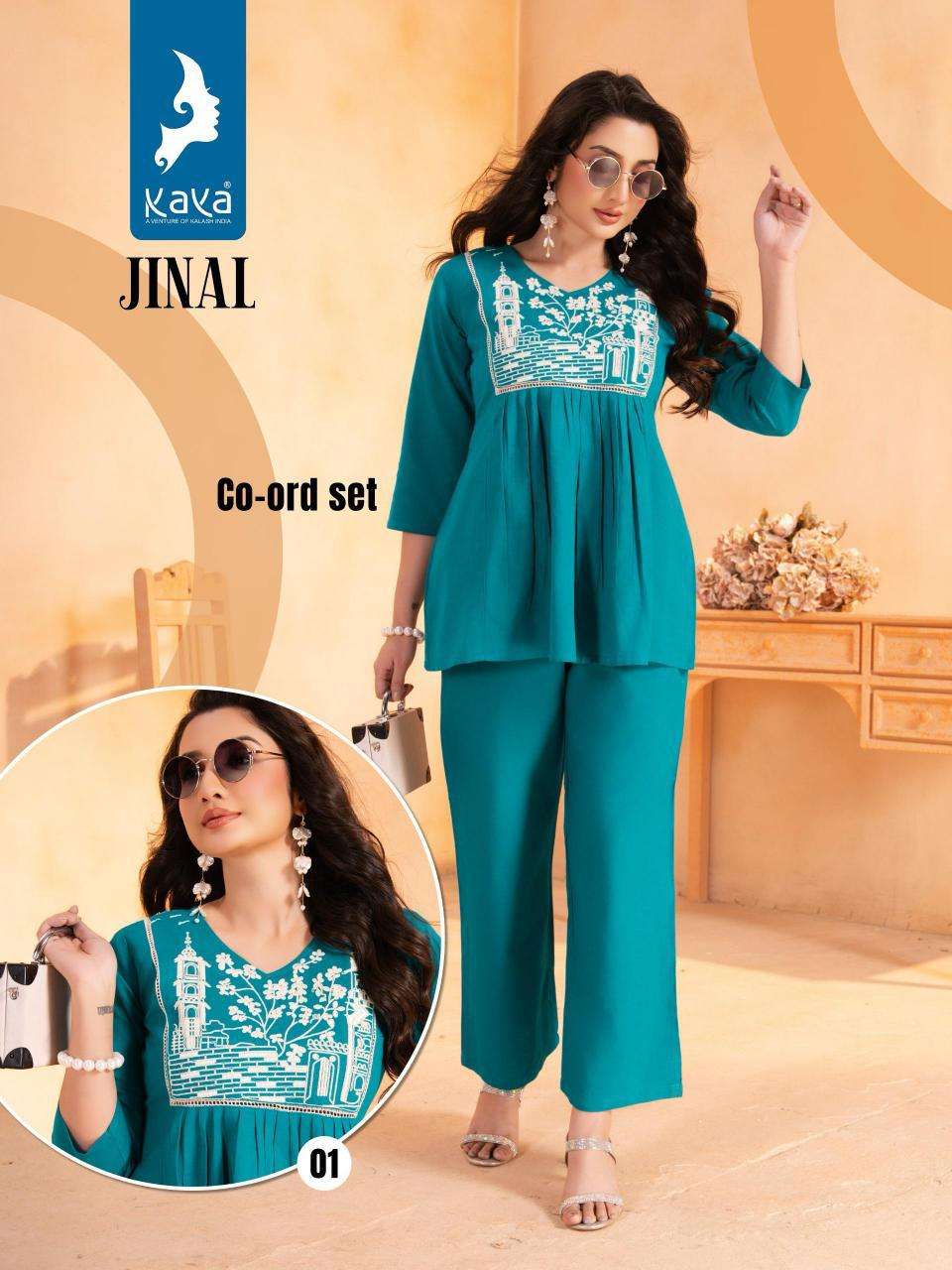 Kaya Jinal cord set Designer kurtis in Bangalore