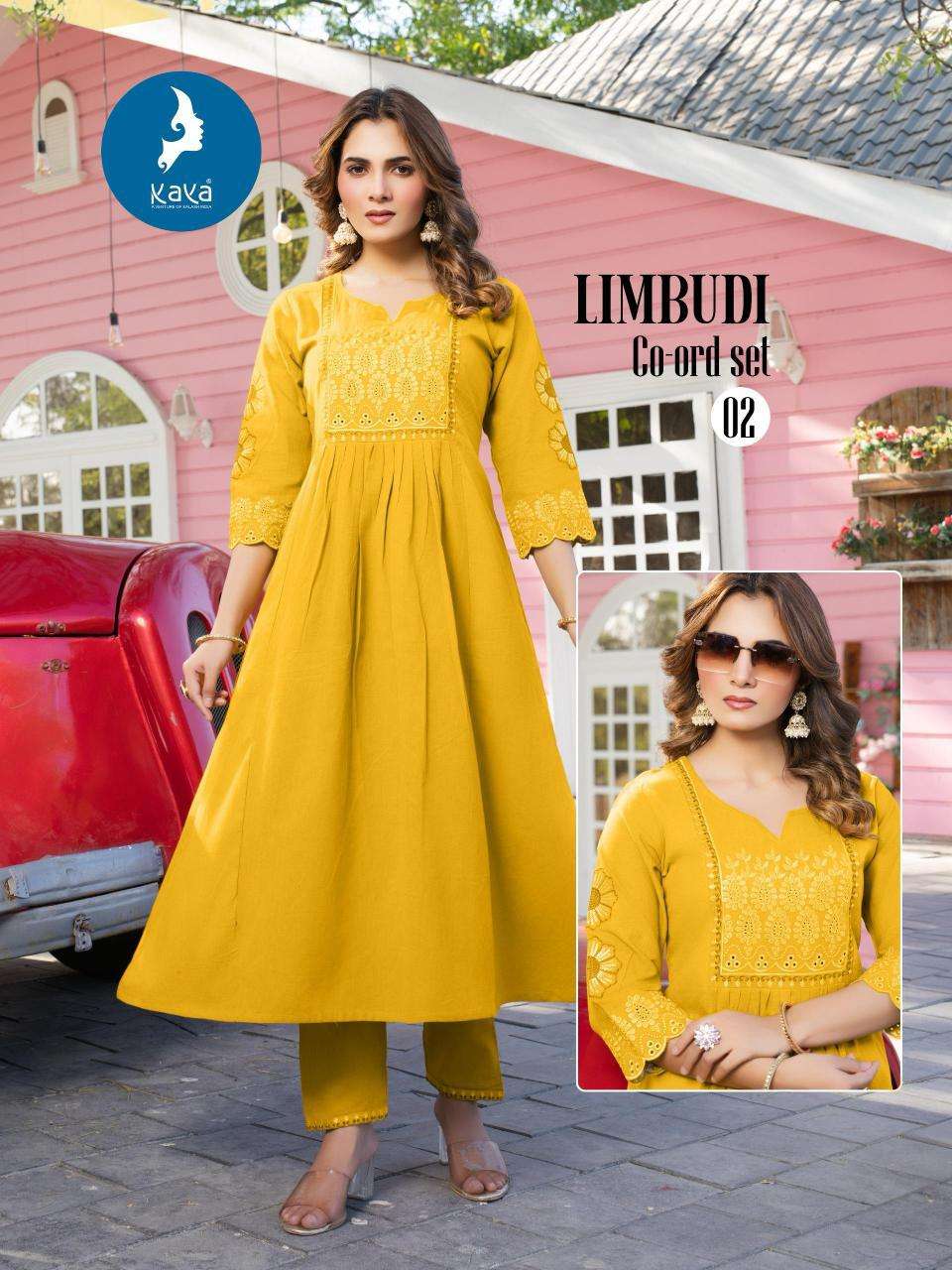 Kaya Limbudi coord set Kurti dealers in Ahmedabad