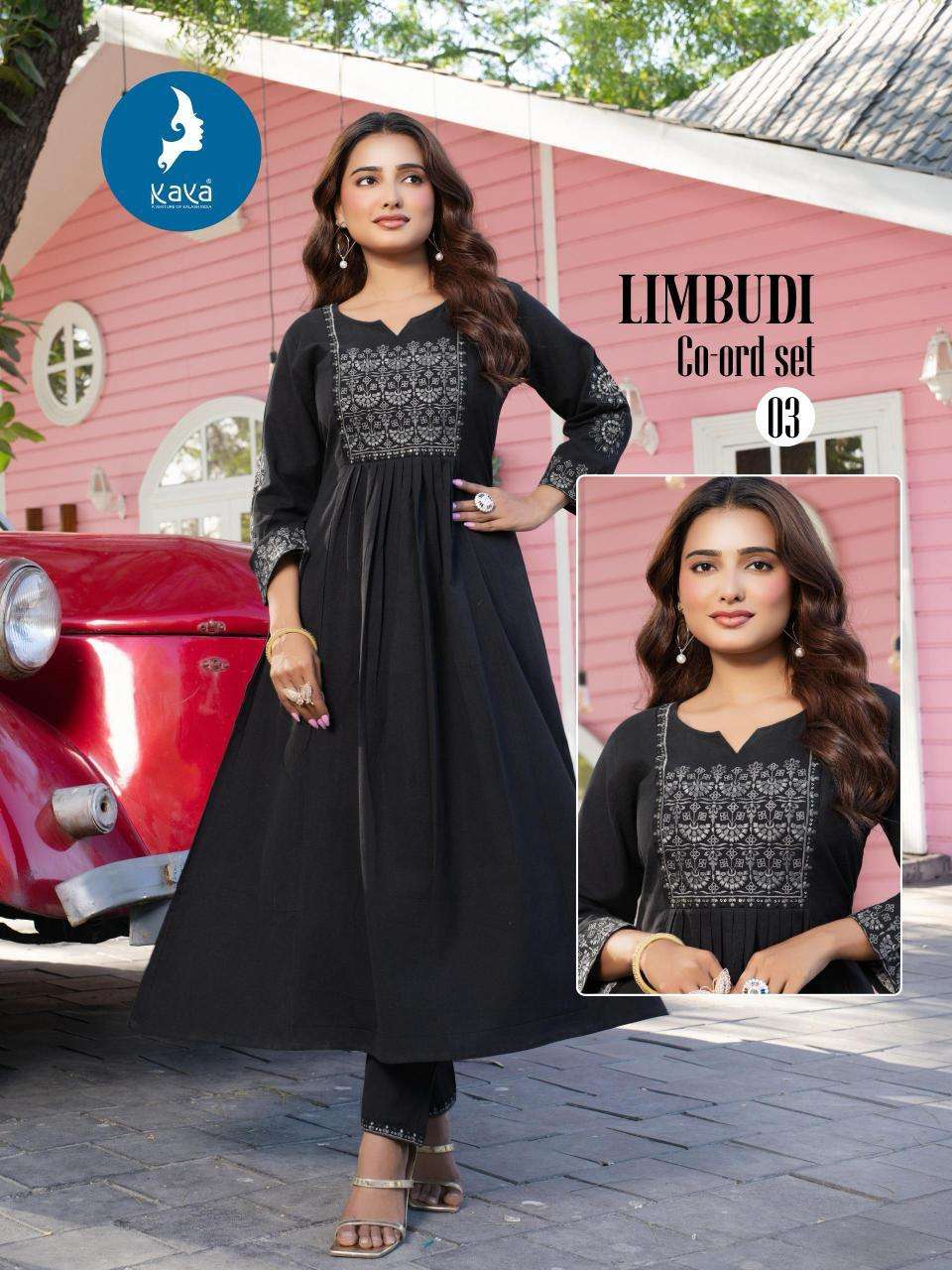 Kaya Limbudi coord set Kurti dealers in Ahmedabad