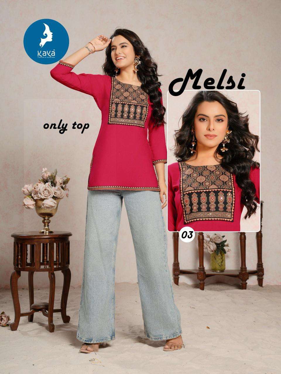 Kaya Melsi  Designer Kurtis online