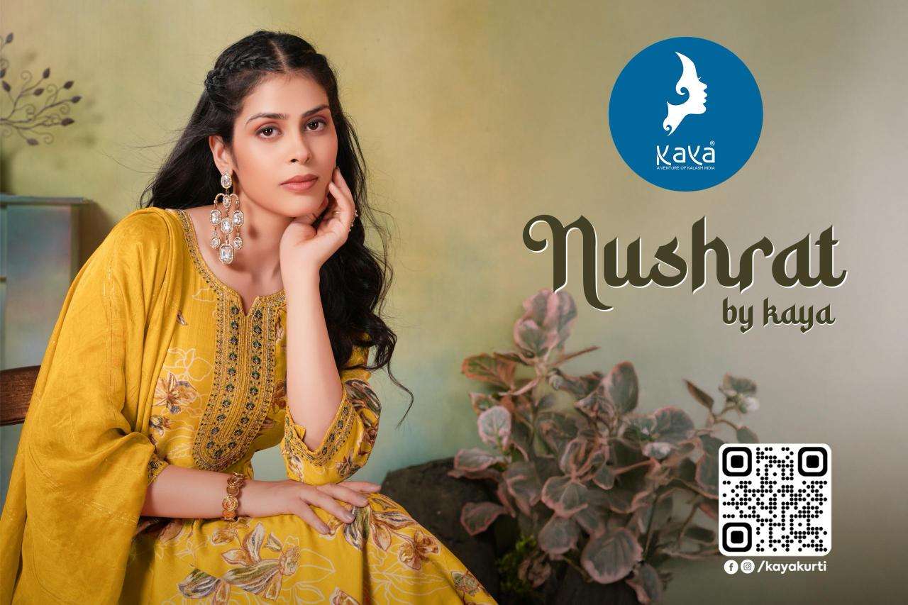 Kaya nushrat  kurti online in surat and kurti manufacturer janasya surat gujarat