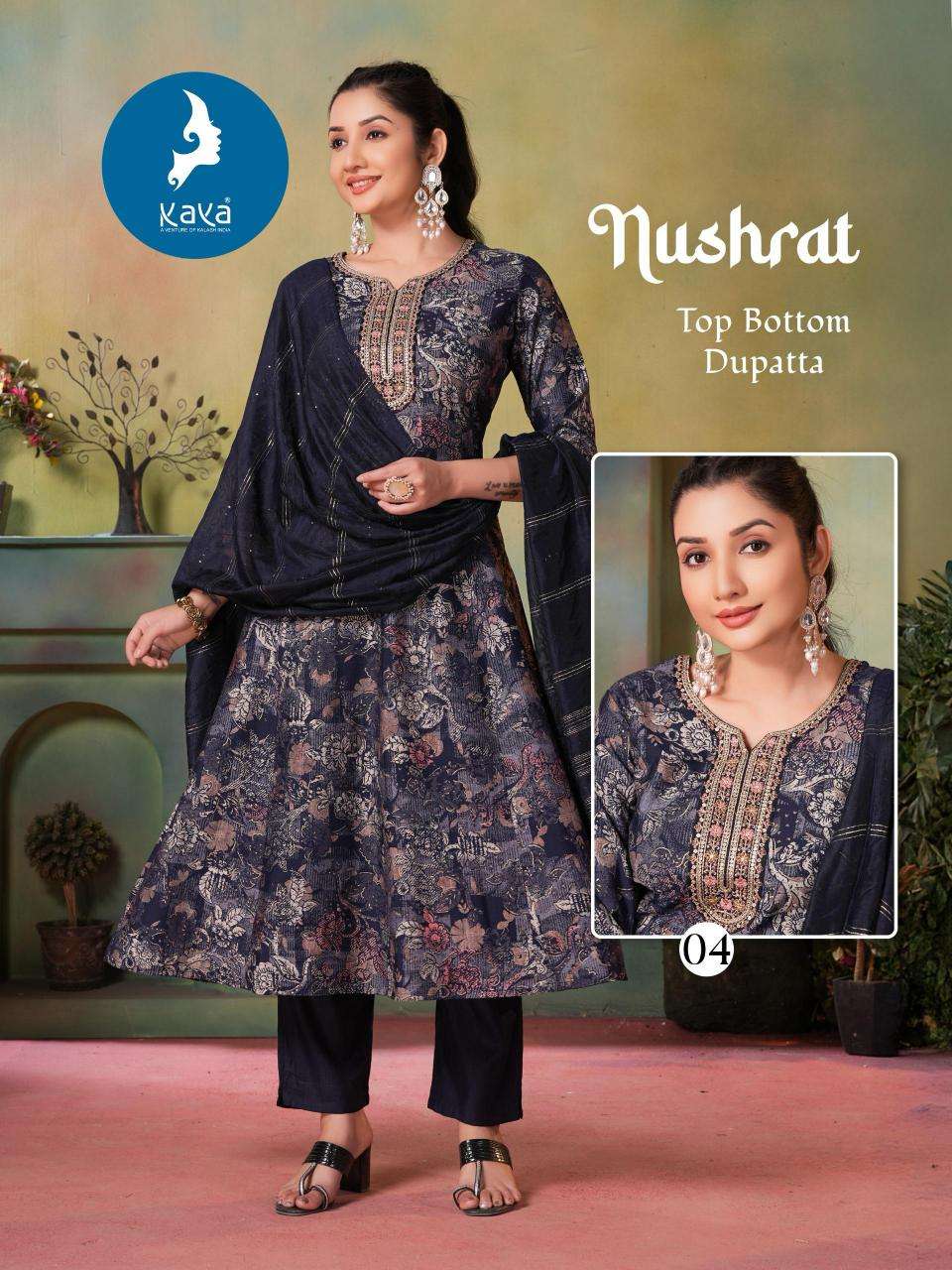 Kaya nushrat  kurti online in surat and kurti manufacturer janasya surat gujarat