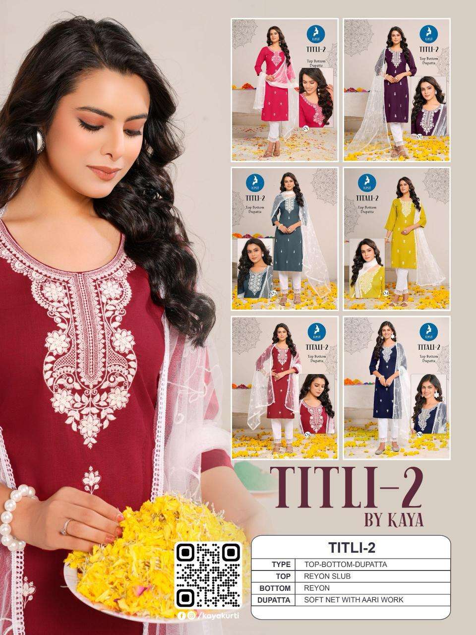 Kaya Titli Vol 2 wholesale kurti manufacturers