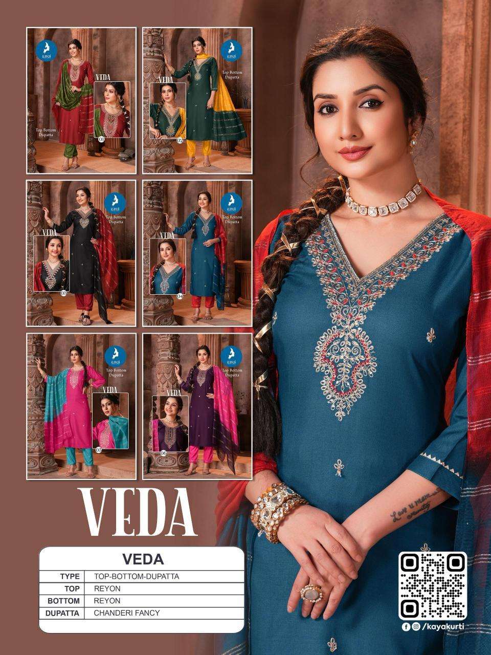Kaya Veda Surat designer kurtis wholesale