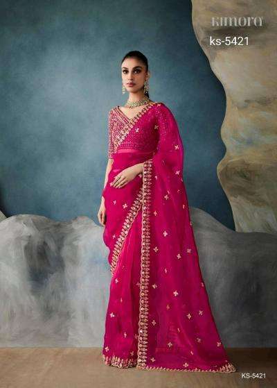 Kimora Iconic Printed saree wholesale in Ahmedabad